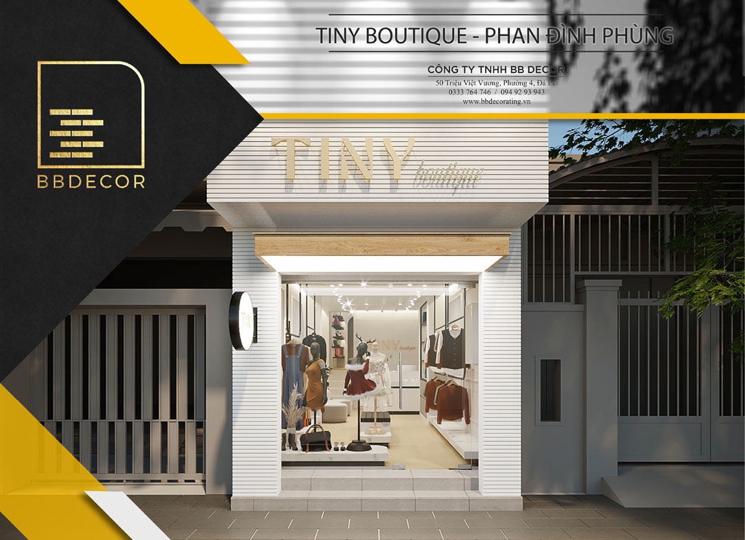 Shop thời trang nữ – Tiny Store – BBDecor